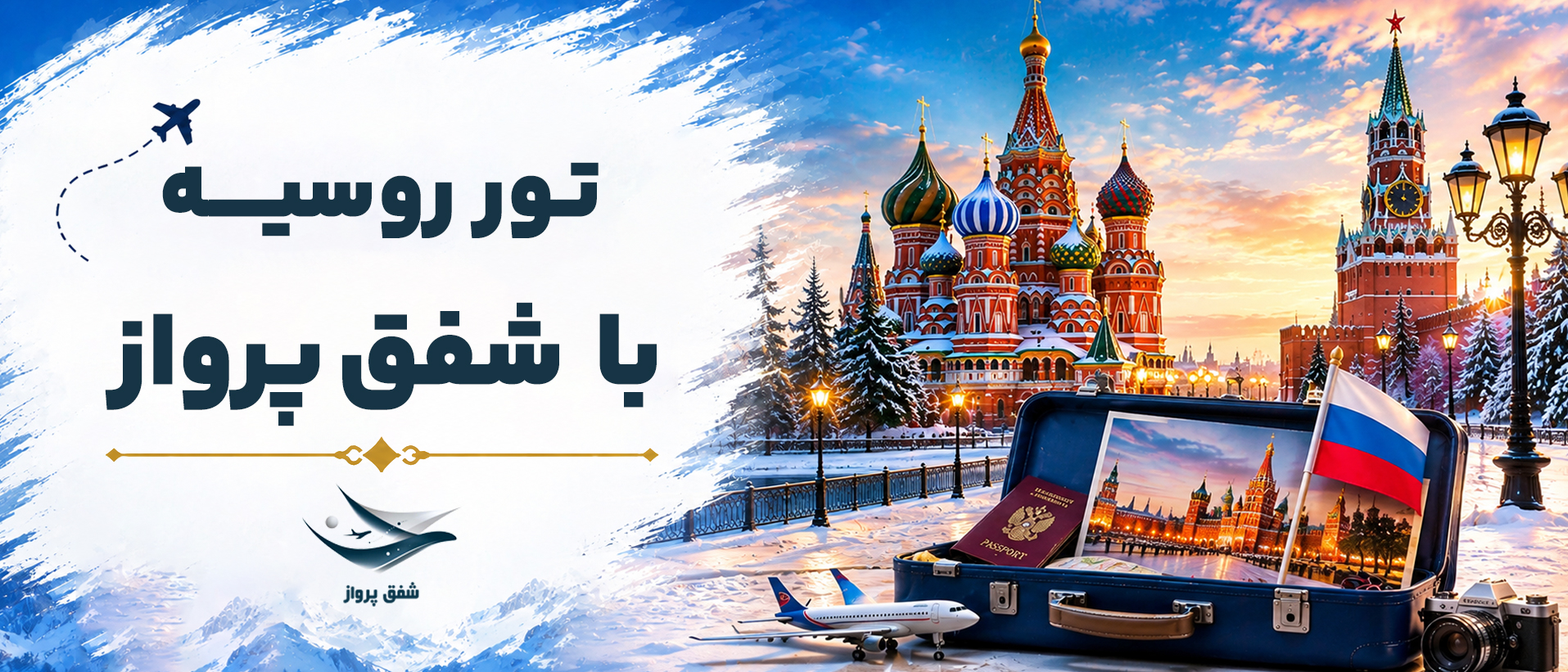 تور روسیه با شفق پروازر